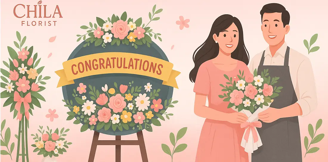 Toko Bunga Bintaro - Florist Lengkap untuk Papan, Krans & Buket Bunga